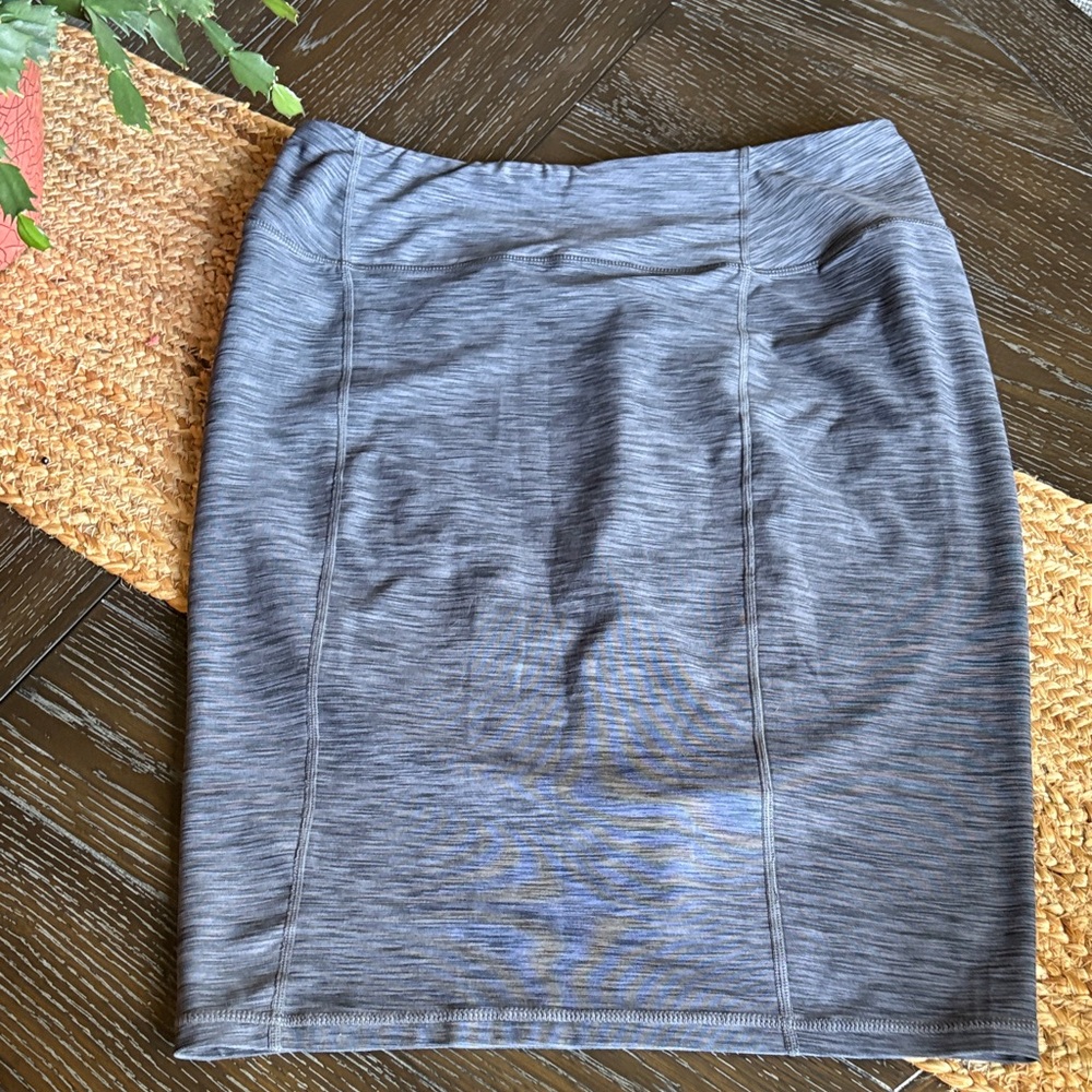 Prana Gray Women's Straight Skirt - Medium